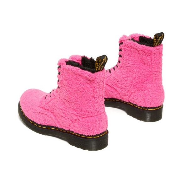 Dr Martens hot pink 1460 pascal size 6 woman’s boots - Picture 2 of 14
